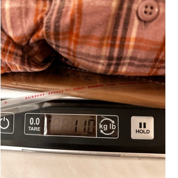 REI Co-Op Flannel Shirt Womens Small Pink Plaid Long Sleeve Button Up Pockets - Picture 8 of 8